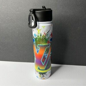 LV Stainless Steel Water Bottle
